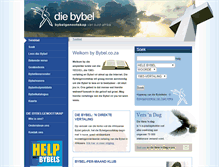 Tablet Screenshot of bybel.co.za